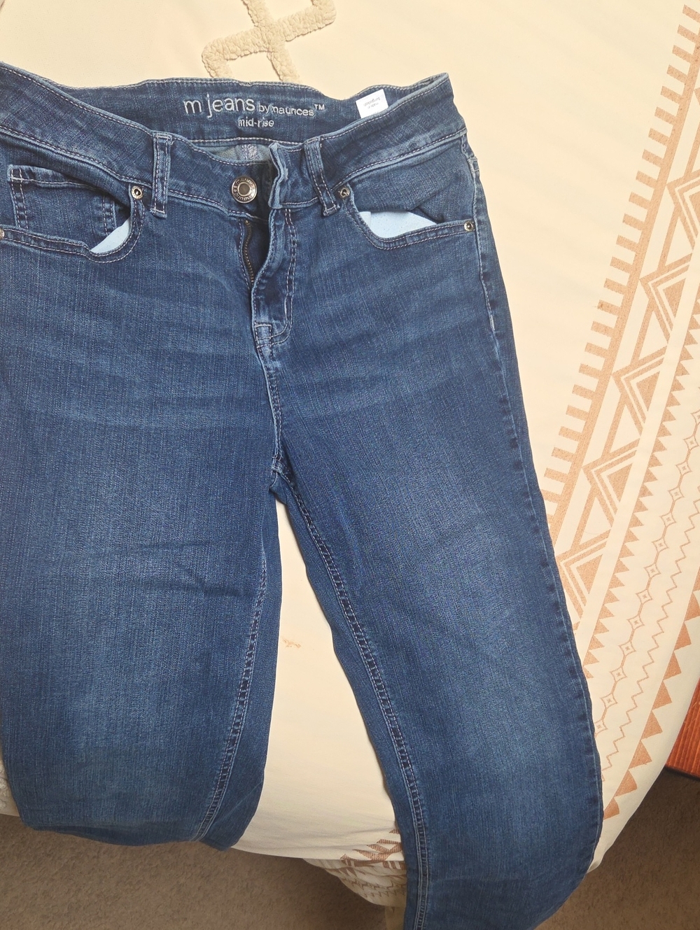 Maurices Dark Blue Skinny Jeans